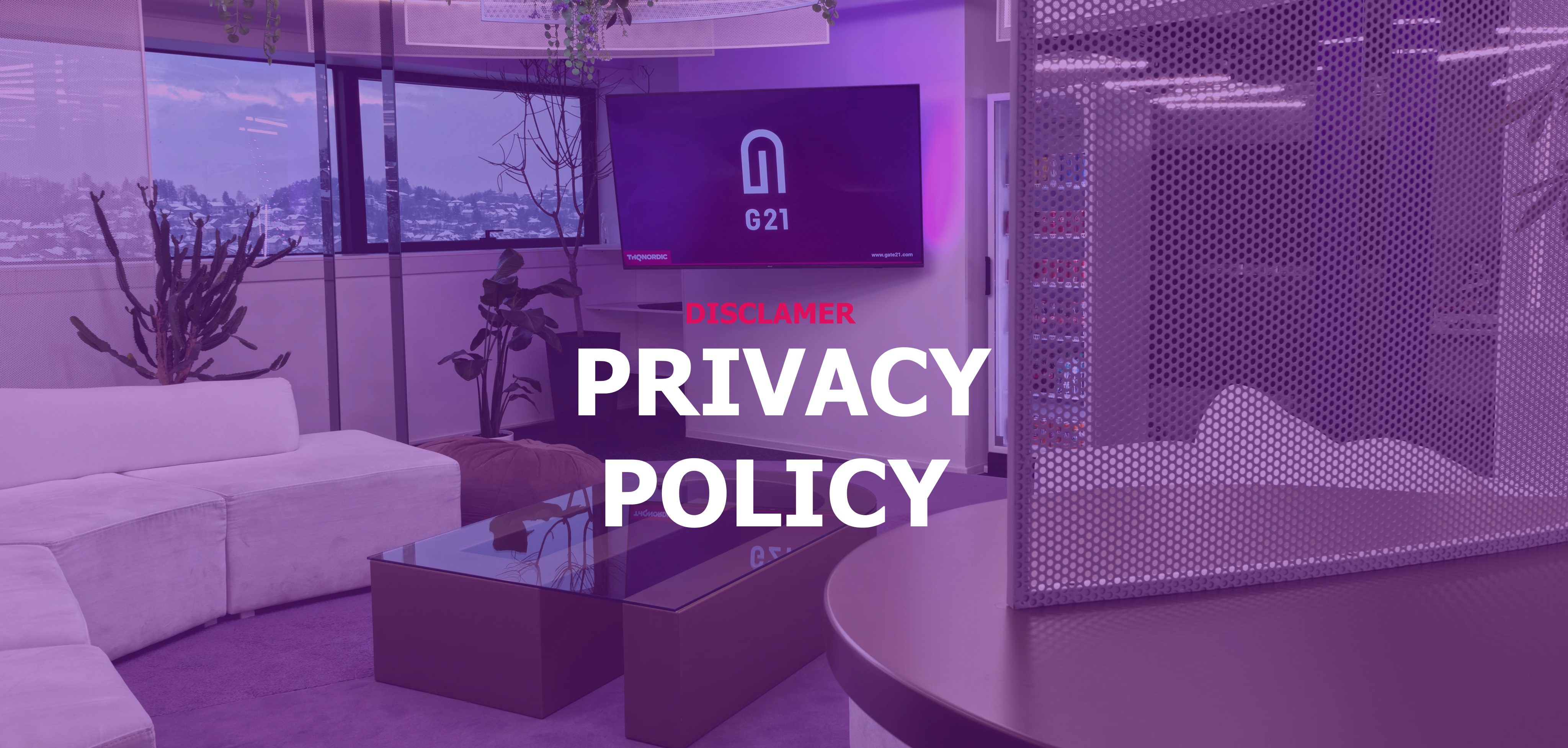 Privacy Banner